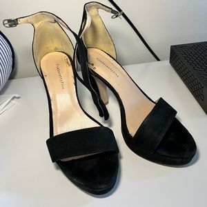 Barney’s in-house brand platform heels. Limited and no longer in store!
